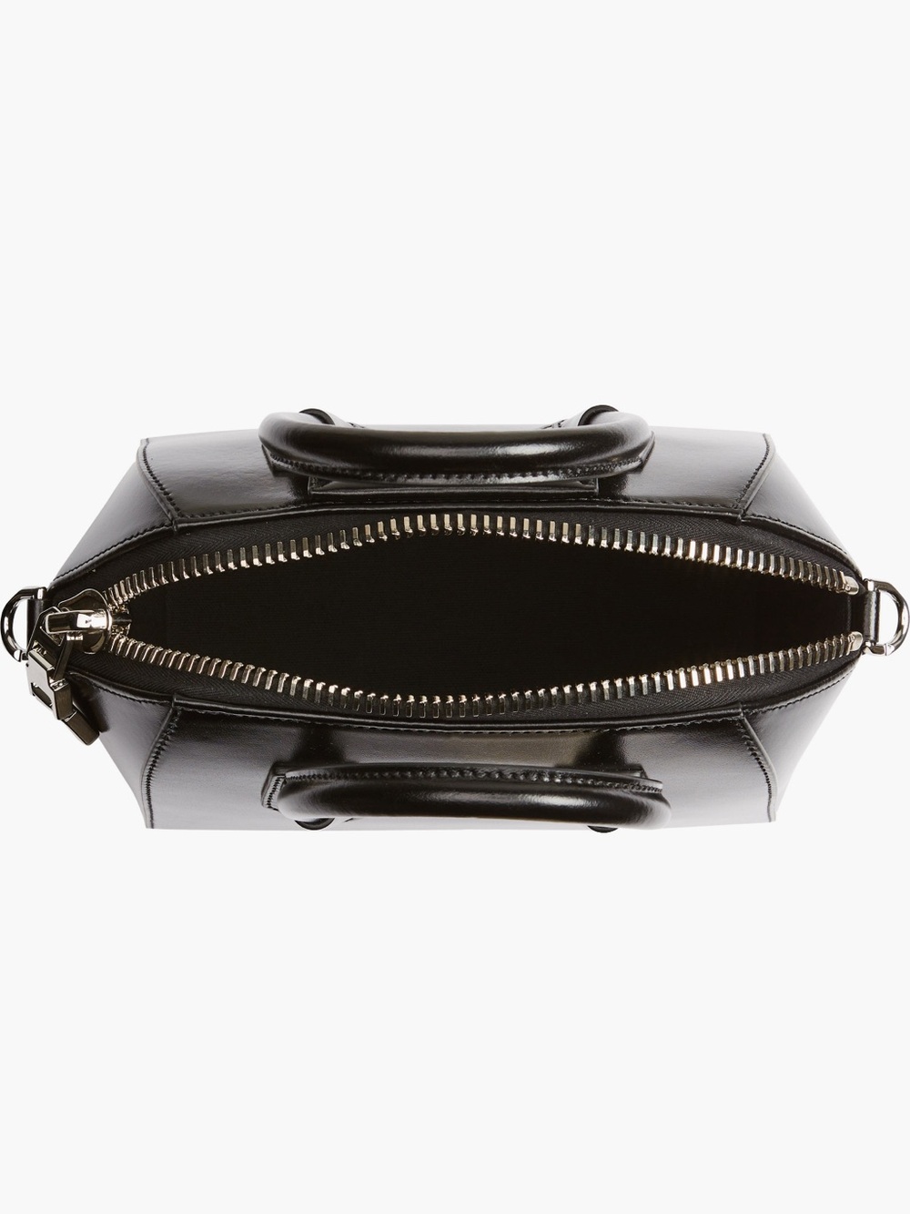 Givenchy Antigona Mini Leather Bag Satchel in Black - Picture 11 of 11